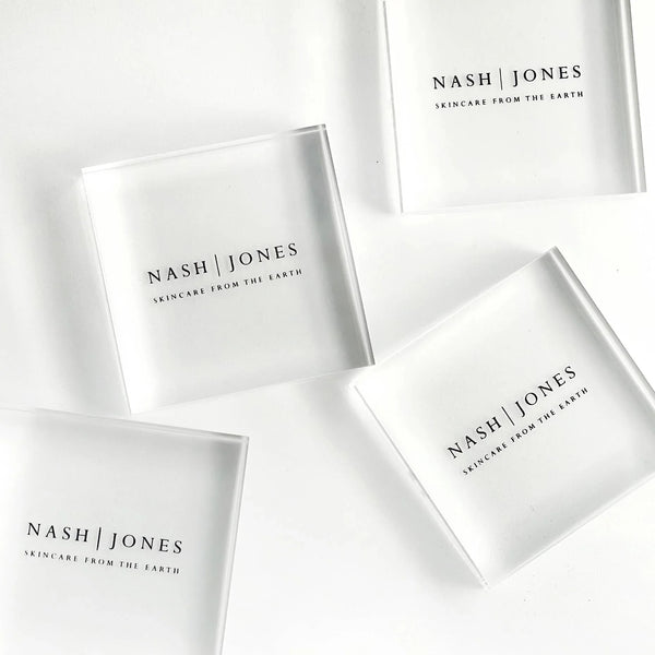 Nash and Jones - Acrylic Display Sign