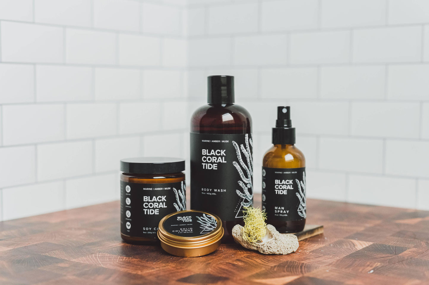 Broken Top Brands - Black Coral Tide - Solid Cologne