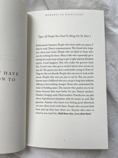 Thought Catalog - Moments To Hold Close - book