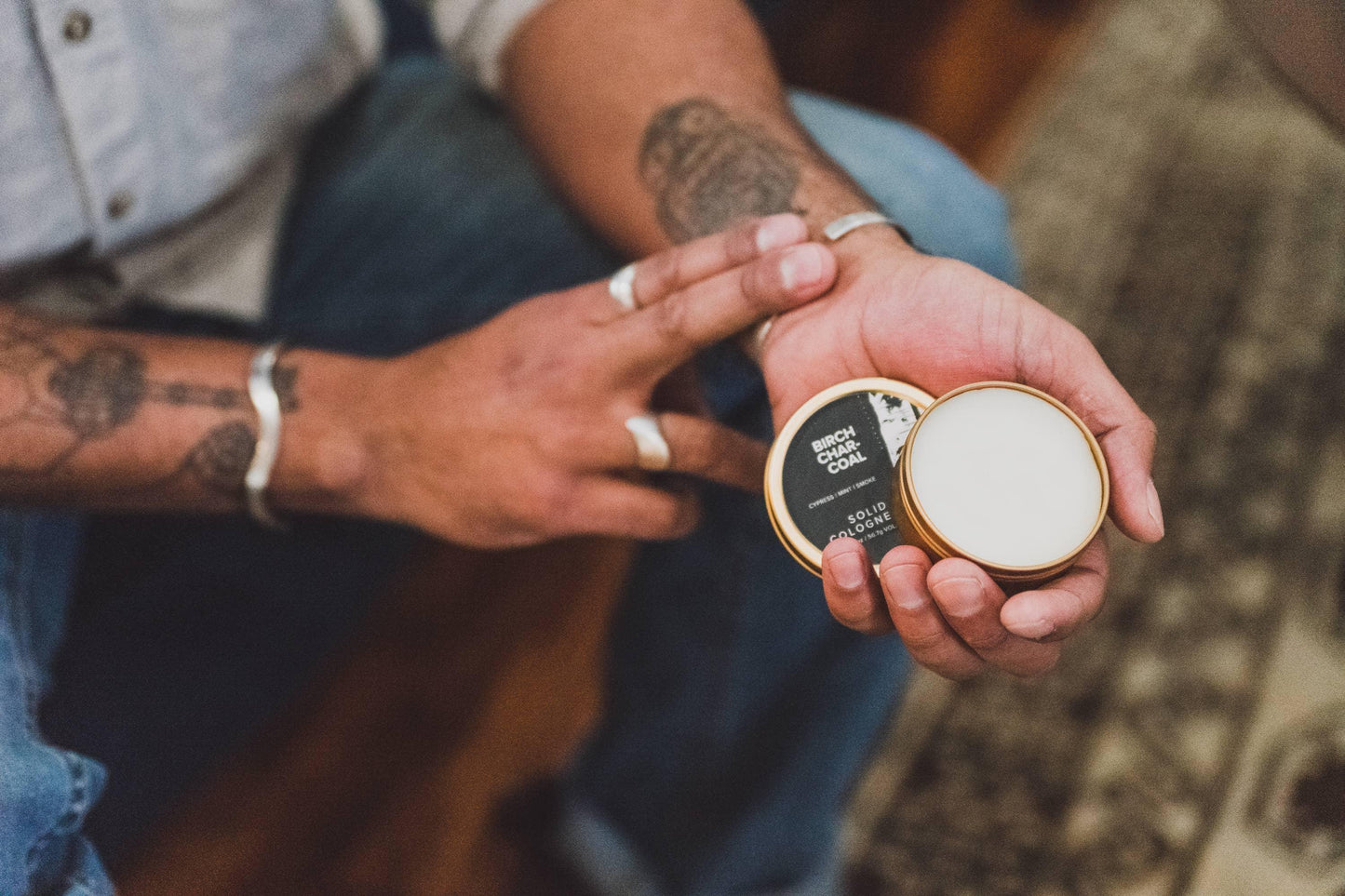 Broken Top Brands - Birch Charcoal - Solid Cologne