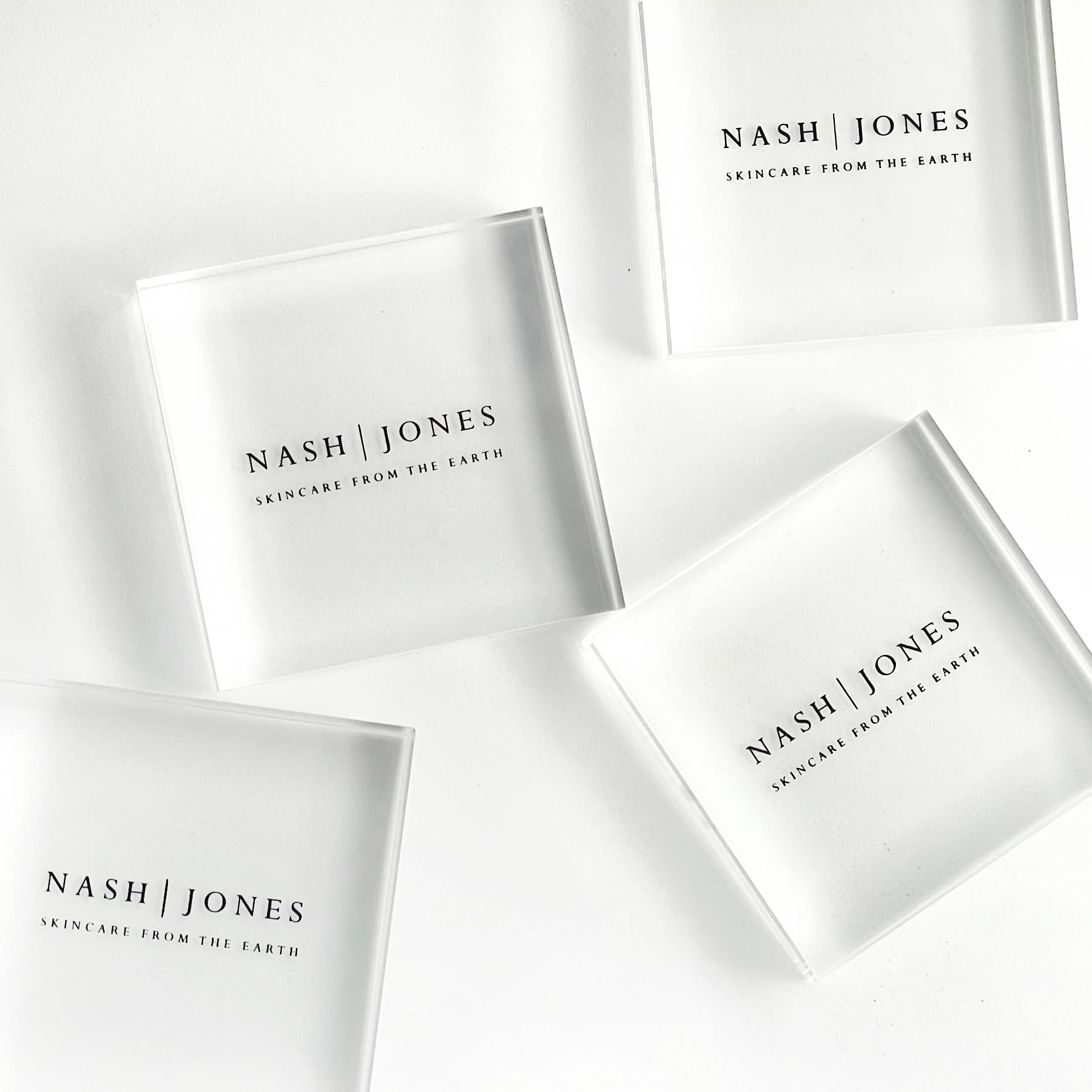 Nash and Jones - Acrylic Display Sign