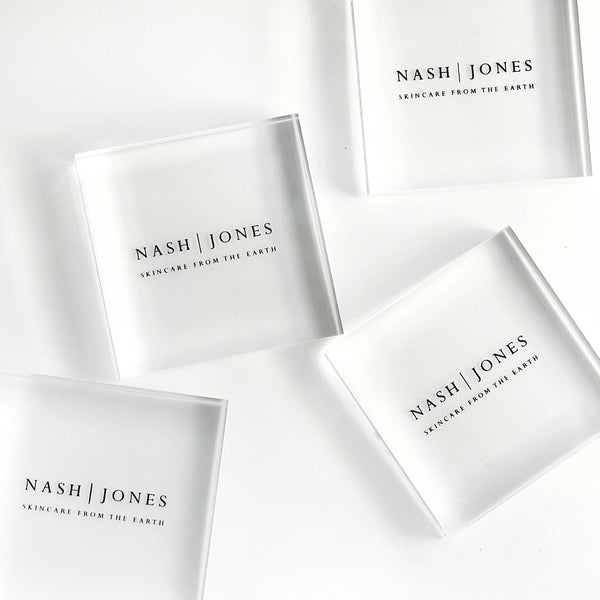 Nash and Jones - Acrylic Display Sign