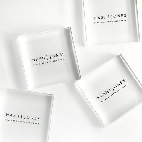 Nash and Jones - Acrylic Display Sign