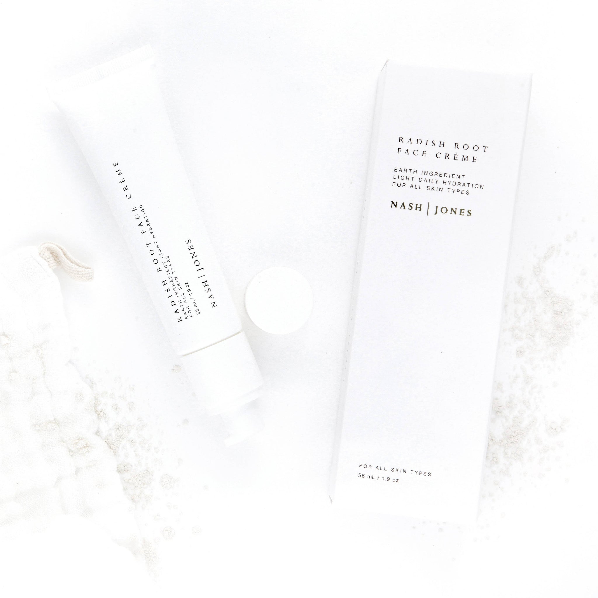 Nash and Jones - Radish Root Face Crème: Clean Ingredient Face Lotion