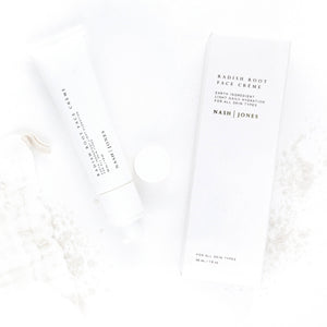 Nash and Jones - Radish Root Face Crème: Clean Ingredient Face Lotion