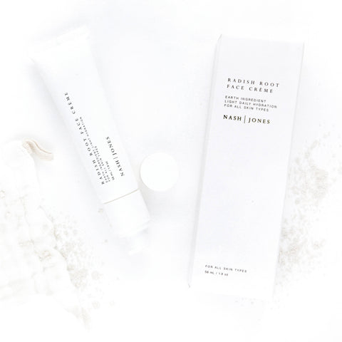 Nash and Jones - Radish Root Face Crème: Clean Ingredient Face Lotion