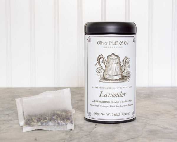 Oliver Pluff & Company - Lavender - 20 Teabags in Signature Tea Tin