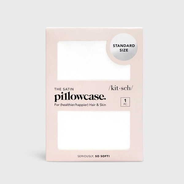 KITSCH - (Sample) Satin Pillowcase - Ivory