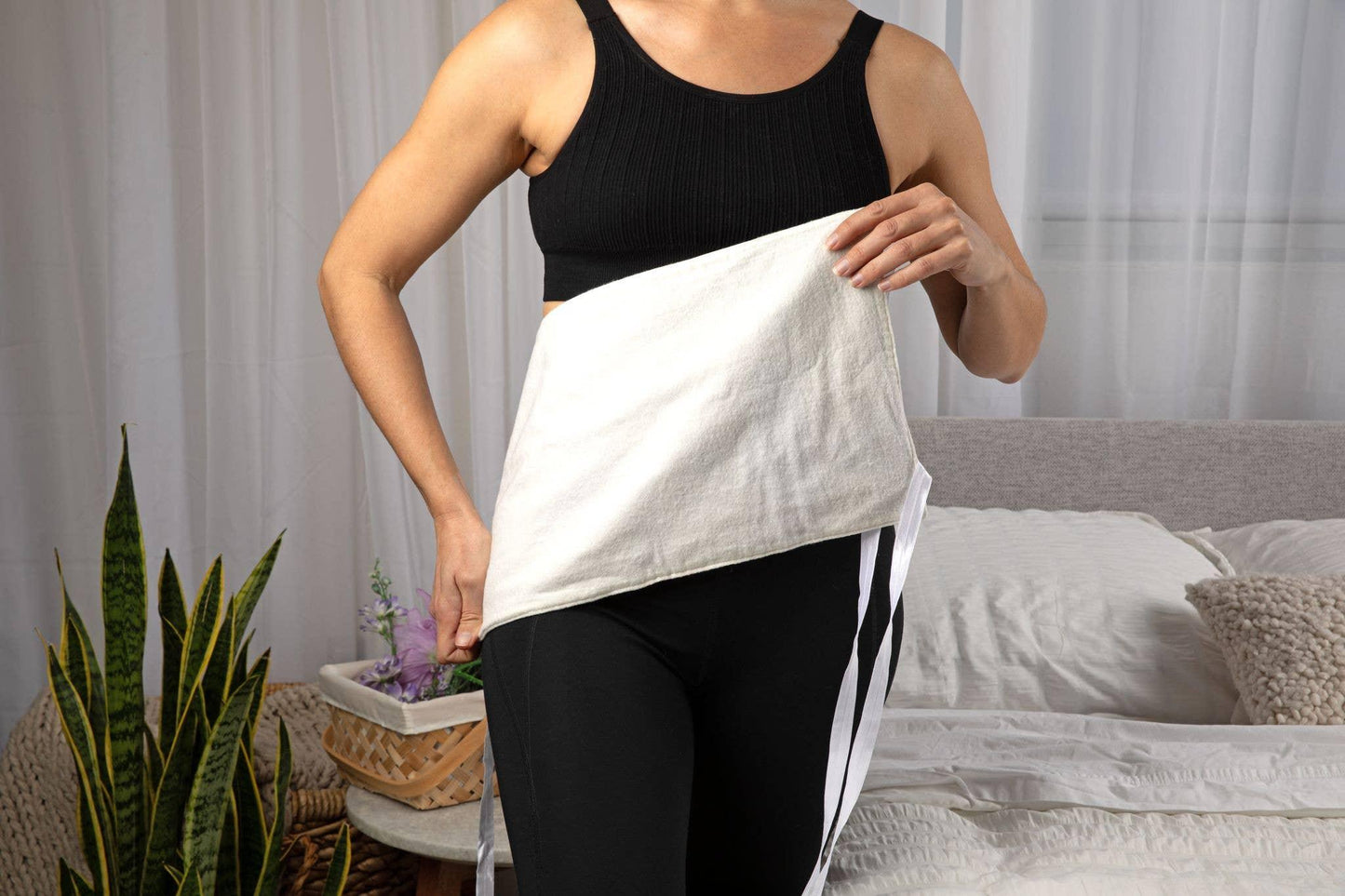 Roots And Leaves - Castor Oil Wrap 100% Organic USA Handmade