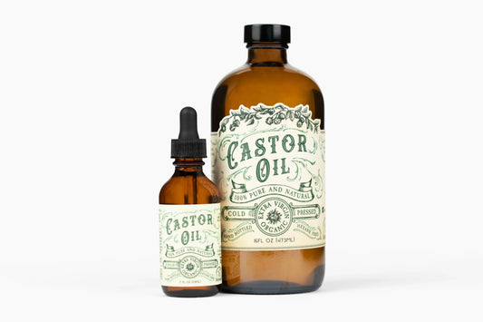 Roots And Leaves - Organic Cold Pressed Castor Oil Hexane Free USA bottled