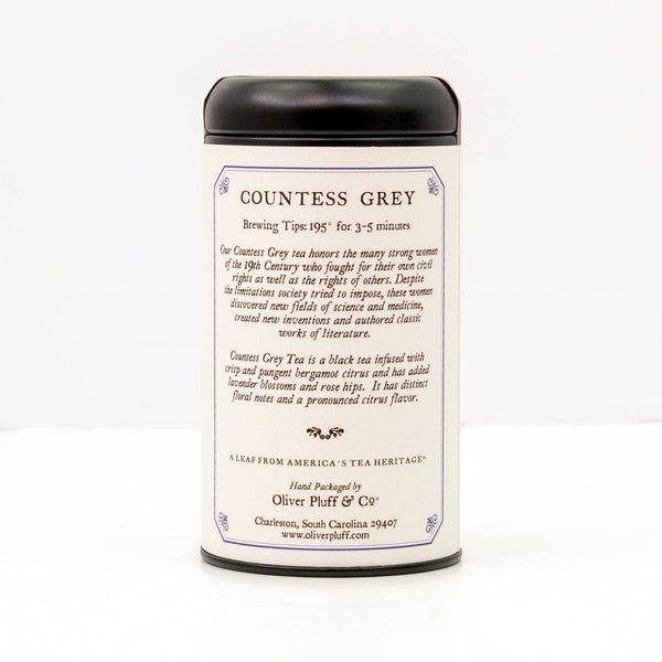 Oliver Pluff & Company - Countess Grey Tea - 20 Teabags in Signature Tea Tin