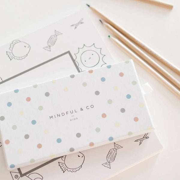 Mindful and Co Kids USA - Affirmation Coloring Pencils