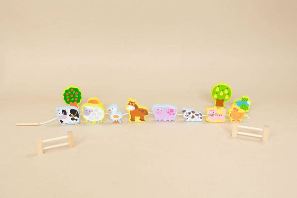 Spirit 'N Sprout - Farm Play Set Lacing Toy