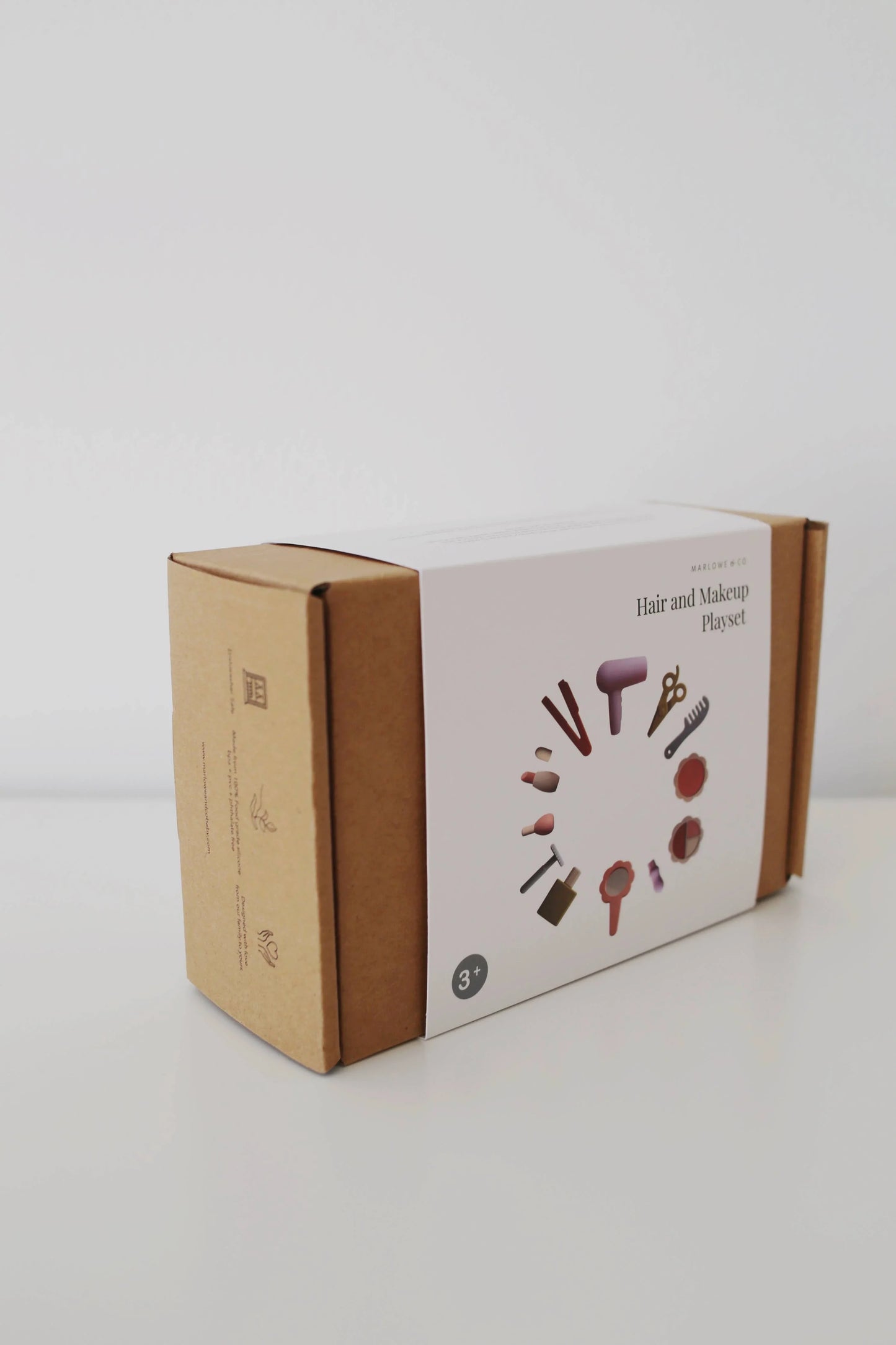 Marlowe & Co - Silicone Hair and Makeup Play Set