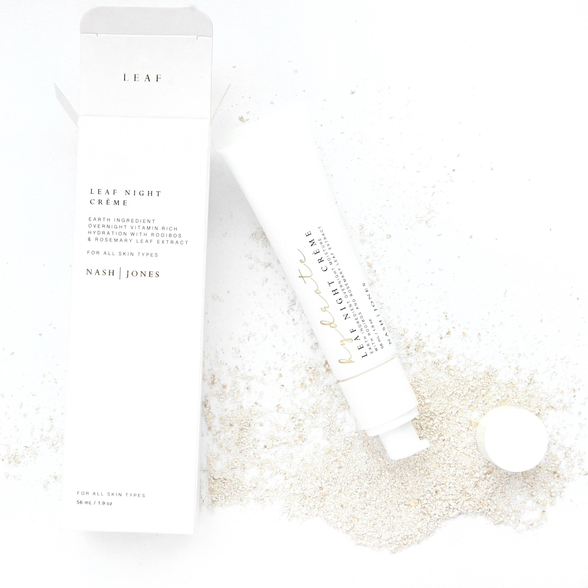 Nash and Jones - Leaf Night Crème: Clean ingredient face lotion
