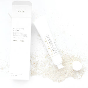 Nash and Jones - Leaf Night Crème: Clean ingredient face lotion