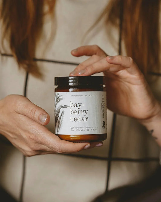 Broken Top Brands - Bayberry Cedar 9oz Soy Candle