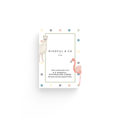 Mindful and Co Kids USA - A-Z Mindful Affirmation Cards