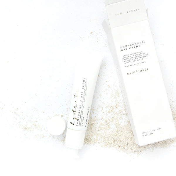 Nash and Jones - Pomegranate Day Crème: Clean Ingredient Face Lotion