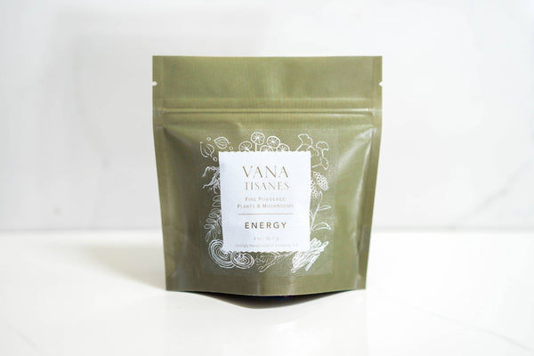 Plantae & Fungi - Energy | Fine Plant & Mushroom Powder from Vana Tisanes
