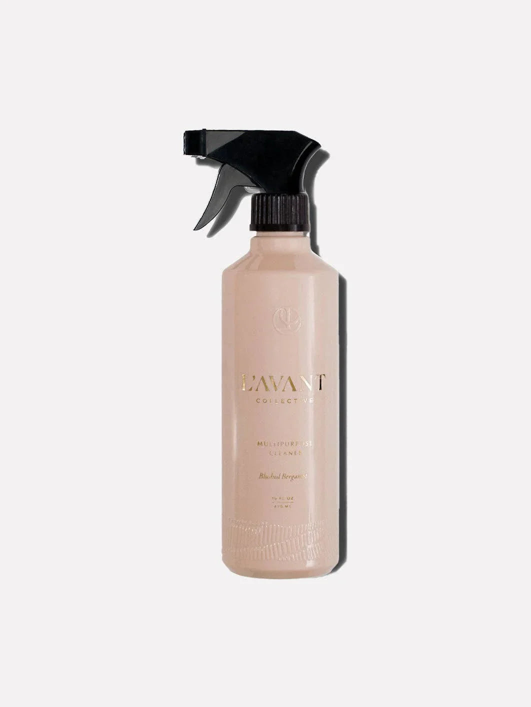 L'AVANT Collective multipurpose cleaner spray bottle on white background, Come see us at Awaken, Franklin, Tennessee