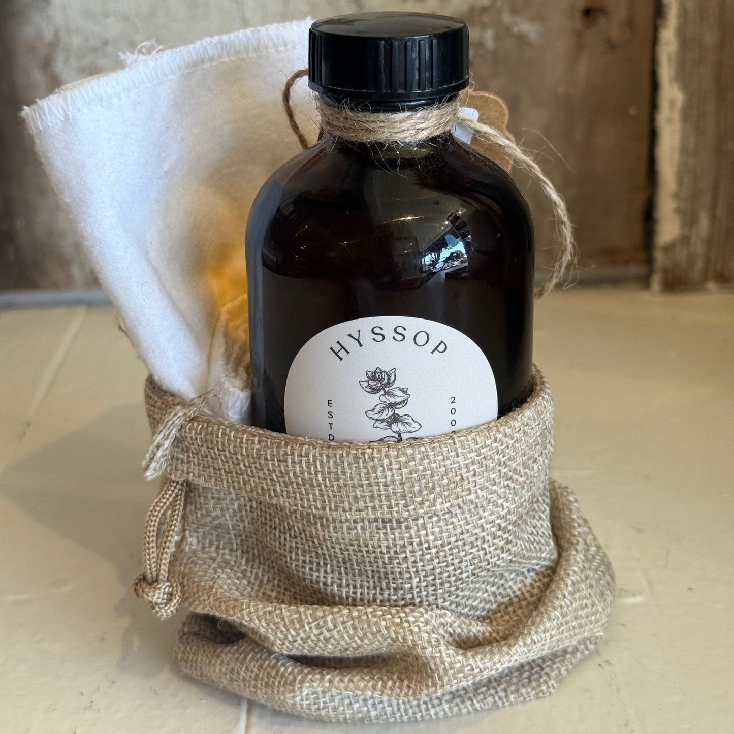 HYSSOP Branch - chamomile-infused rose castor oil 8oz bundle