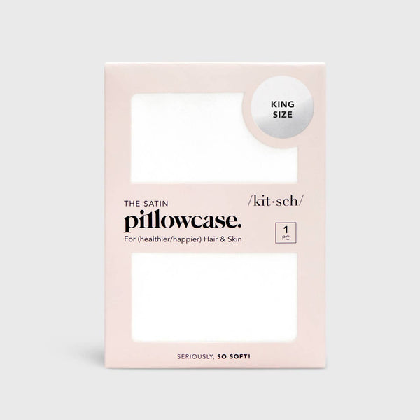 KITSCH - (Sample) King Pillowcase - Ivory