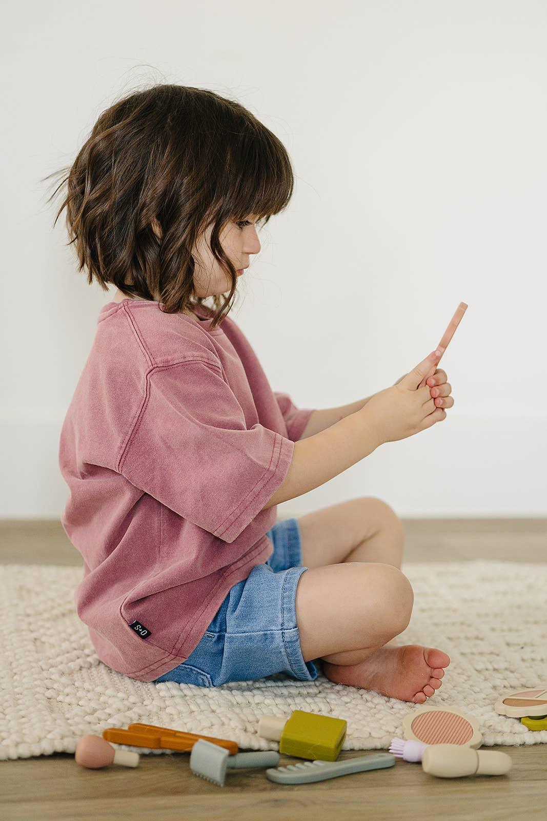 Marlowe & Co - Silicone Hair and Makeup Play Set