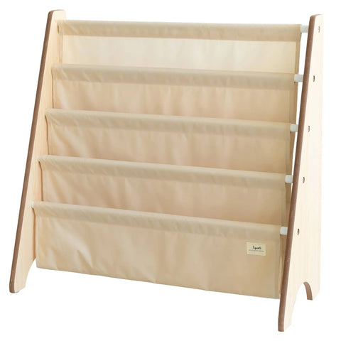 3 Sprouts - Recycled Fabric Kids Book Rack - Solid Colors
