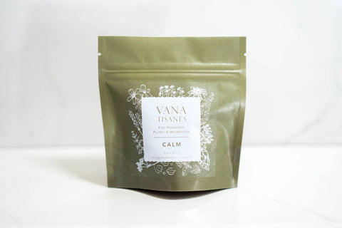 Plantae & Fungi - Calm | Fine Plant & Mushroom Powder from Vana Tisanes