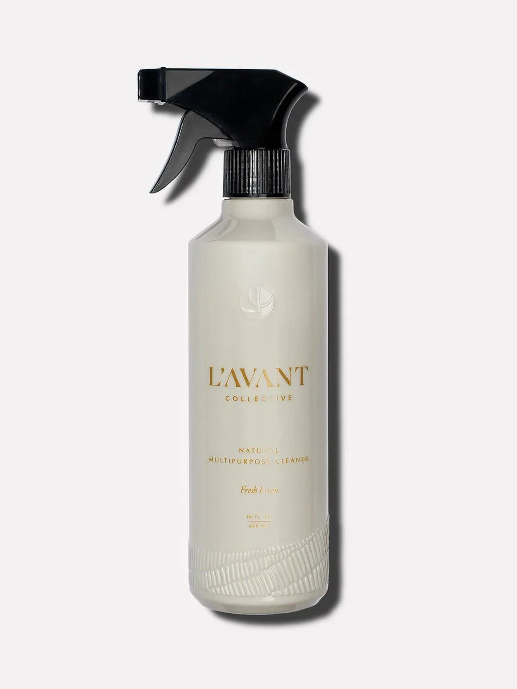 L'AVANT Collective natural multipurpose cleaner spray bottle, fresh linen scent. Come see us at Awaken, Franklin, Tennessee.