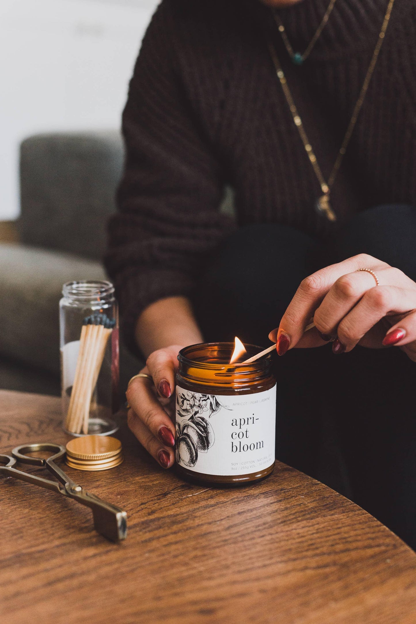 Broken Top Brands - Apricot Bloom 9oz Soy Candle