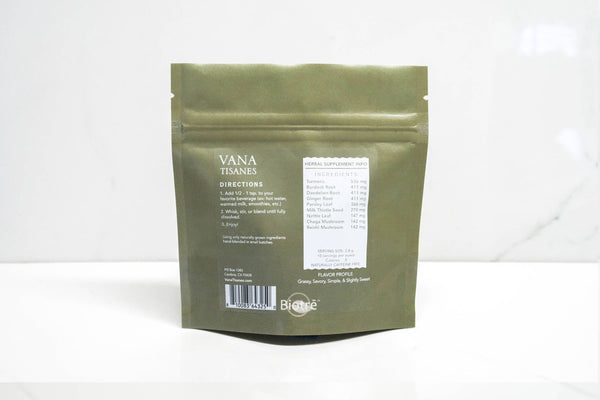 Plantae & Fungi - Detox | Fine Plant & Mushroom Powder from Vana Tisanes