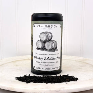 Oliver Pluff & Company - Whiskey Rebellion Commemorative Tea Tin - Fine Tea 3 oz