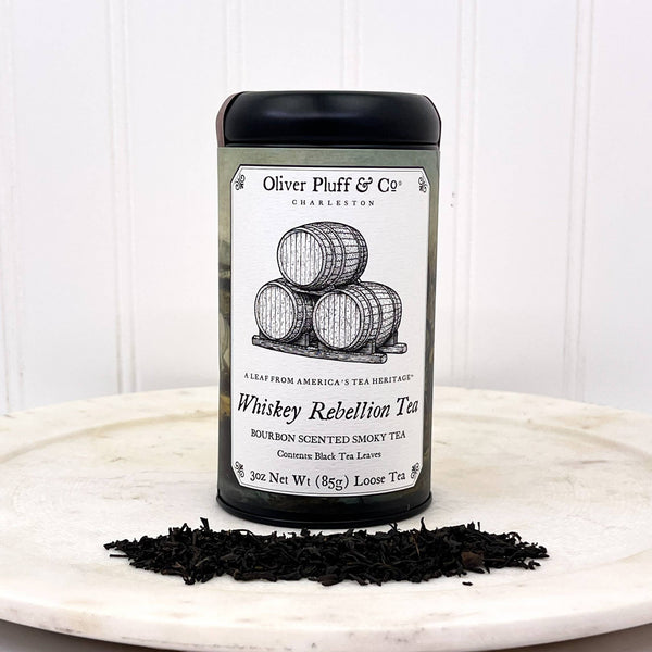 Oliver Pluff & Company - Whiskey Rebellion Commemorative Tea Tin - Fine Tea 3 oz