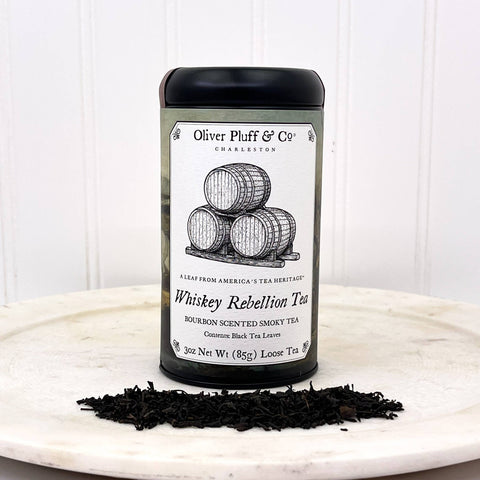 Oliver Pluff & Company - Whiskey Rebellion Commemorative Tea Tin - Fine Tea 3 oz