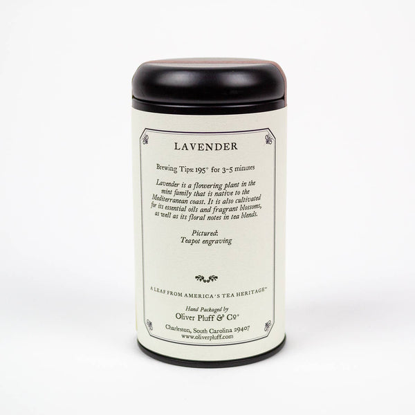 Oliver Pluff & Company - Lavender - 20 Teabags in Signature Tea Tin