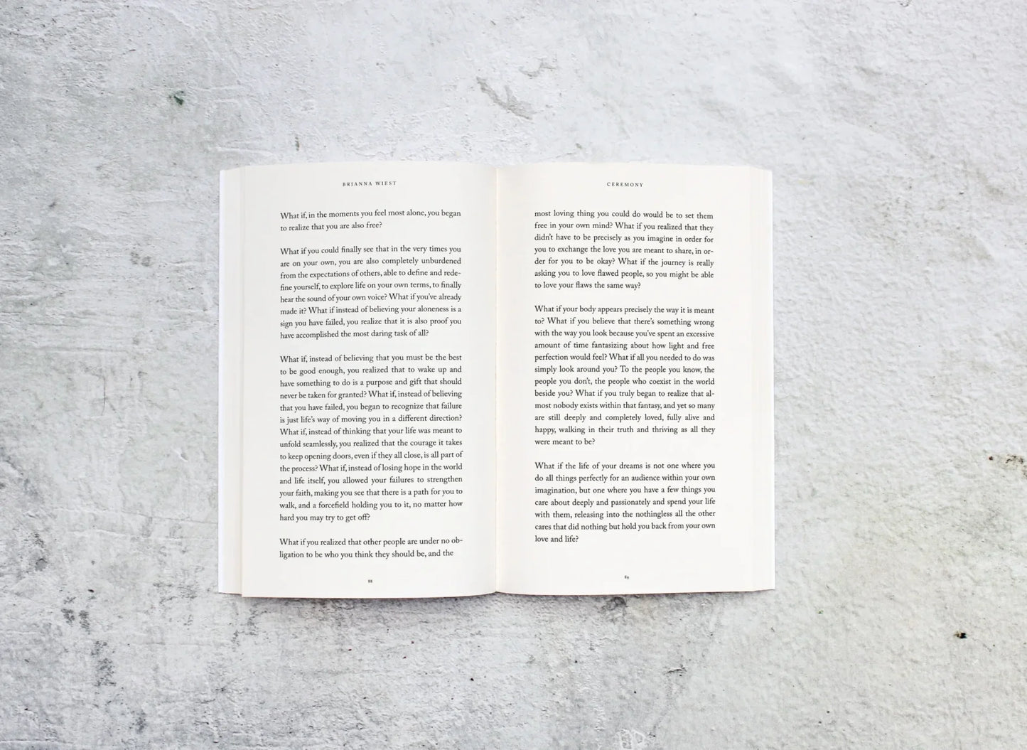 Thought Catalog - Ceremony - book