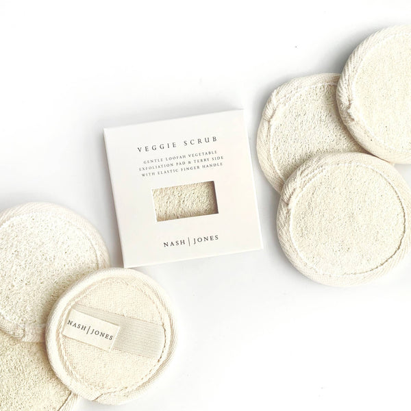 Nash and Jones - Vegetable Loofah Exfoliation Sponges