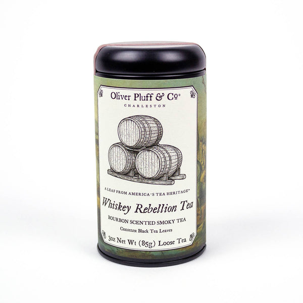 Oliver Pluff & Company - Whiskey Rebellion Commemorative Tea Tin - Fine Tea 3 oz