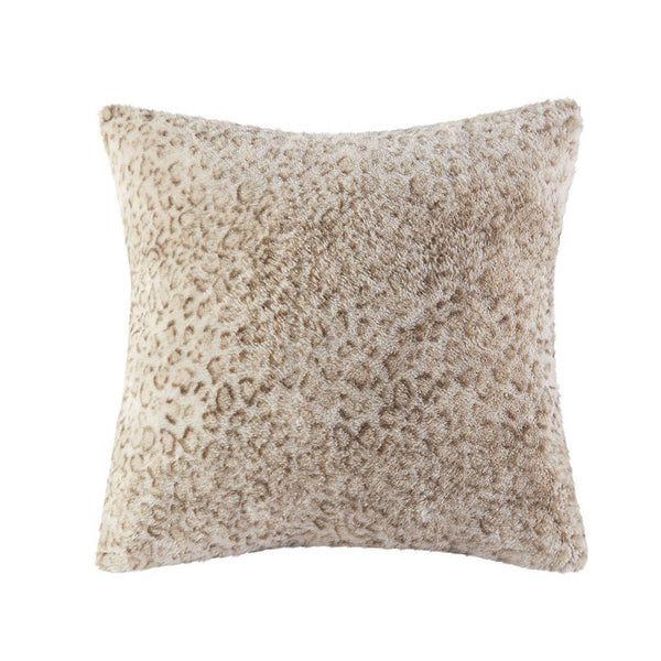 Olliix - 20x20" Faux Fur Throw Pillow