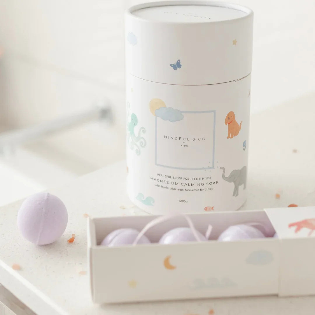 Mindful and Co Kids USA - Sweet Dream Drops: Lavender & Magnesium Bath Bombs