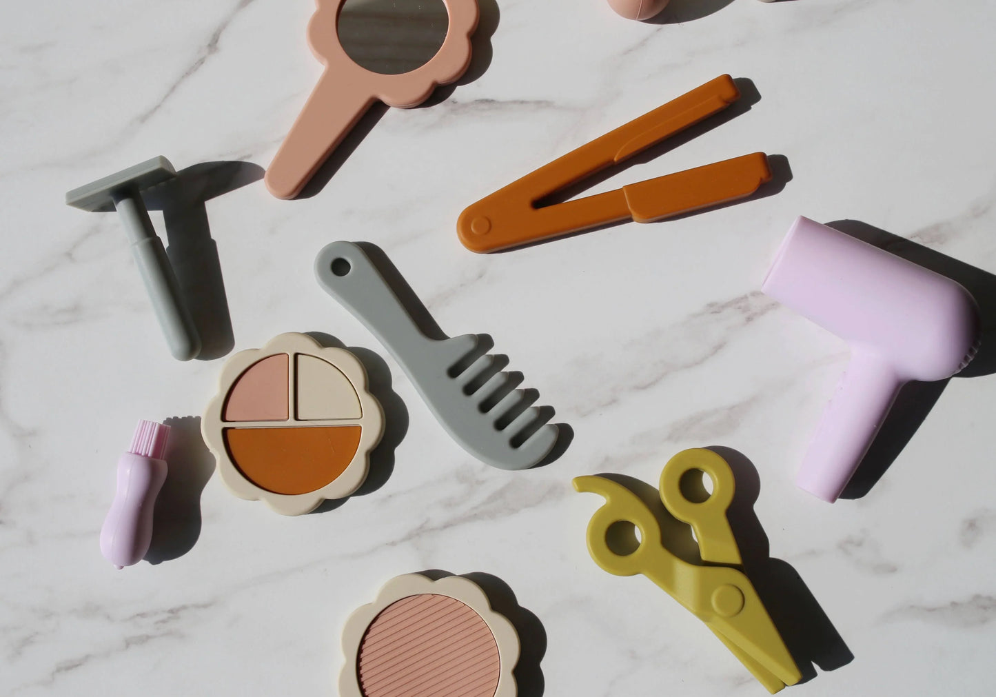 Marlowe & Co - Silicone Hair and Makeup Play Set