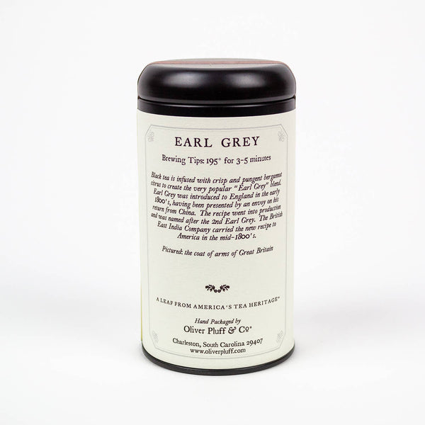 Oliver Pluff & Company - Earl Grey -  20 Teabags in Signature Tea Tin