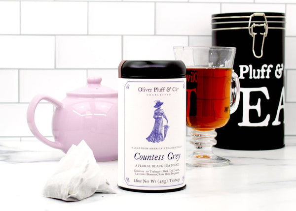 Oliver Pluff & Company - Countess Grey Tea - 20 Teabags in Signature Tea Tin