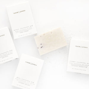 Nash and Jones - Cleansing Soap Bars: Natural Clean Ingredient Soap