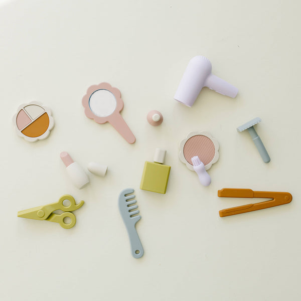 Marlowe & Co - Silicone Hair and Makeup Play Set