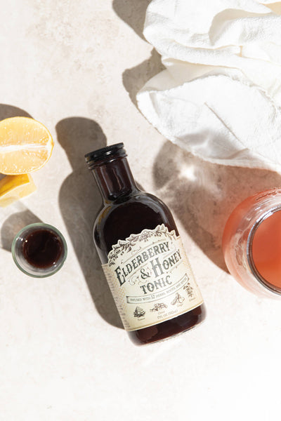 Roots And Leaves - Elderberry & Honey Tonic, 16 oz