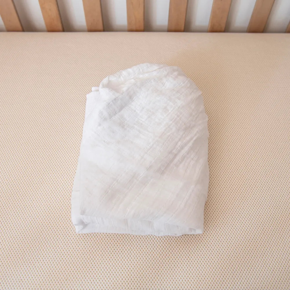 Organic Muslin Crib Sheets