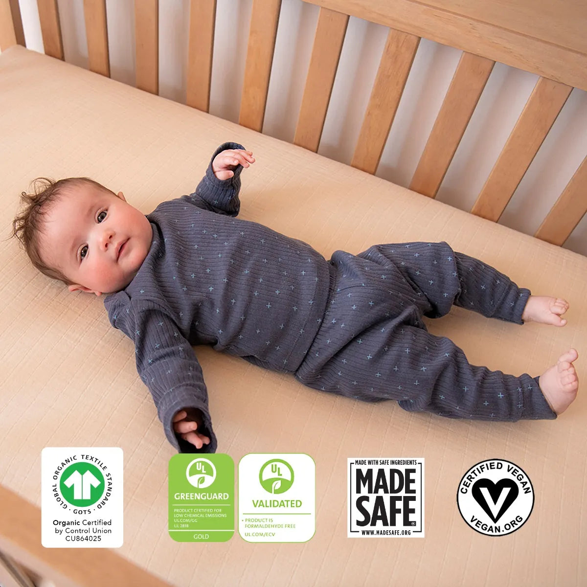 Organic Muslin Crib Sheets